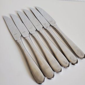 (Set of 6) Henckels Stainless Steak Knives